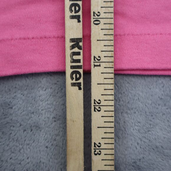 Joan Harper Shirt Womens M Pink Short Sleeve Collared Button Knit Polo - Picture 5 of 14